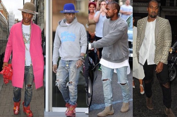 Pharrell-Williams-vs-Kanye-West-Style